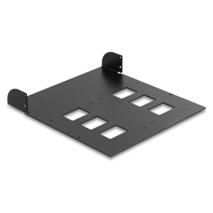 Metall Einbaurahmen für 2 x Delock Wechselrahmen 47011 47005 — image 2