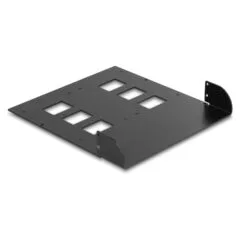 Metall Einbaurahmen für 2 x Delock Wechselrahmen 47011 47005