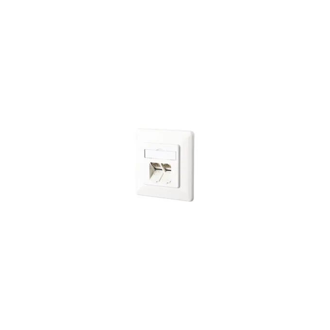 METZ CONNECT 1307381002-I - RJ-45 - Weiß - ISO IEC 11801 Ed.2.2:2011-06 - DIN EN 50173-1:2011-09 - 80.5 mm - 39.5 mm ... — image 1