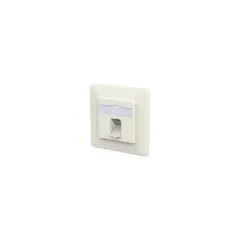 METZ CONNECT Anschlussdose E-DAT C6A IDC 1 Port UP reinwei