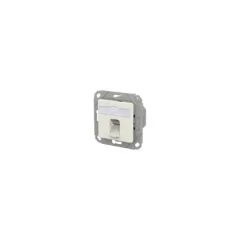METZ CONNECT Anschlussdose E-DAT C6A IDC 1 Port UPk reinwei