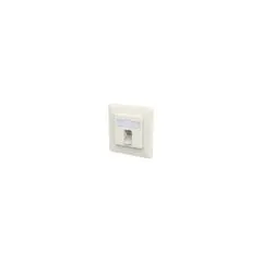 METZ CONNECT Anschlussdose E-DAT C6A LSA++ 1 Port UP reinwei