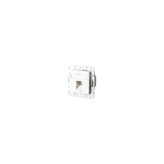 METZ CONNECT Anschlussdose ISO IEC Cat.6A E-DAT 1 Port UPK reinwei — image 1