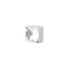 METZ CONNECT Aufputzrahmen 85x85x43mm 1fach reinweiss