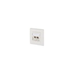 METZ CONNECT BTR Dose UP 2 reinweiss E-DAT Modul 2 Ports Kat.6 Class E