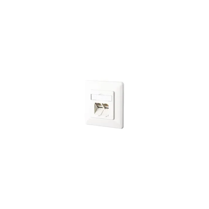 METZ CONNECT E-DAT C6A 2 Port UP reinweiss — image 1