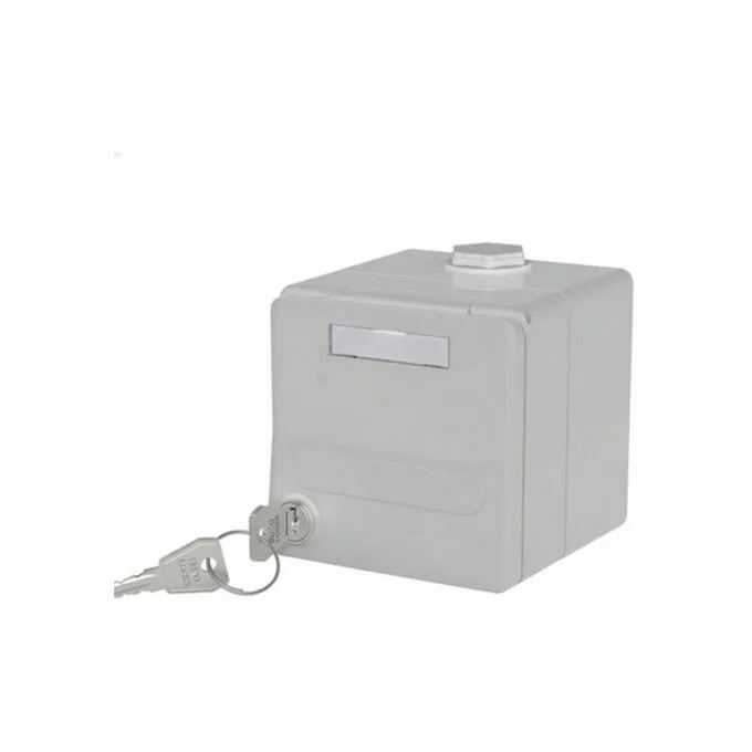 METZ CONNECT IP44 SG AP-Gehuse Modul unbestckt grau — image 1