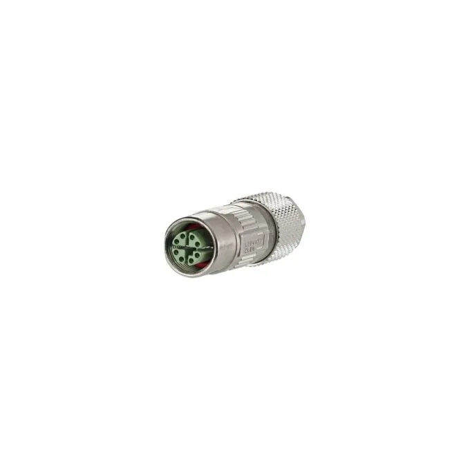 METZ CONNECT M12 Buchse IP67 gerade geschirmt X-kodiert Cat. 6A — image 1