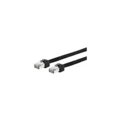 METZ CONNECT Patchkabel 6kV Flex500 Outdoor schwarz 1m