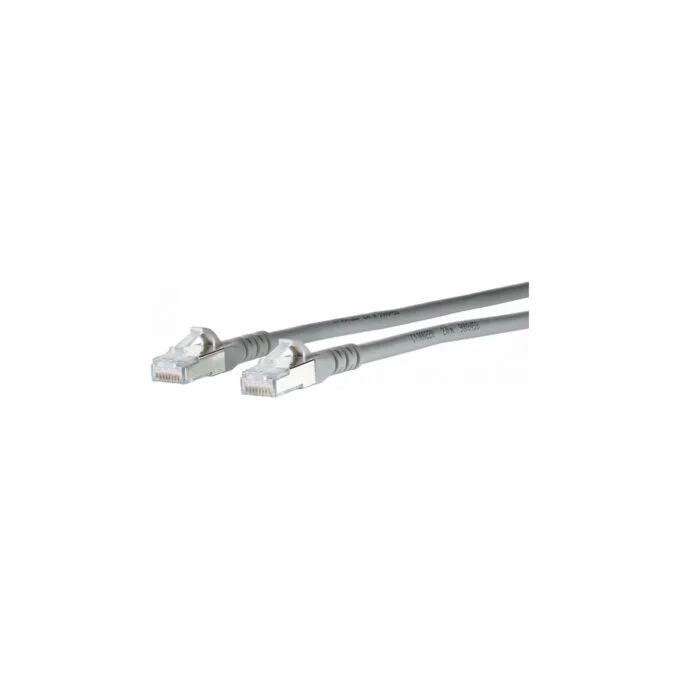 METZ CONNECT Patchkabel Cat.6A AWG 26 grau 4m — image 1