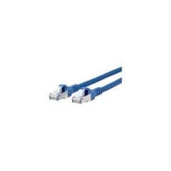 METZ CONNECT Patchkabel S FTP Cat.6A blau 2.0m