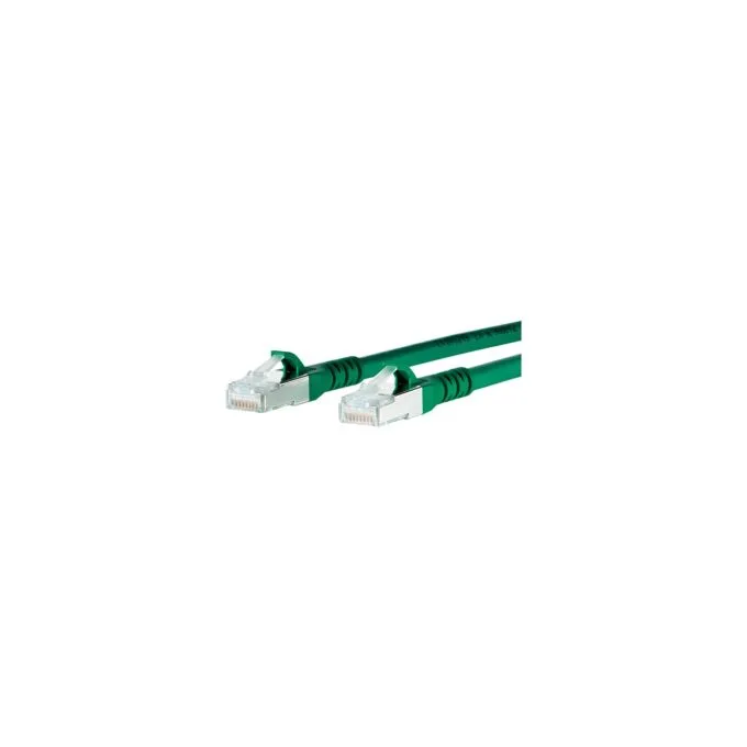 METZ CONNECT Patchkabel S FTP Cat.6A grn 1.0m — image 1