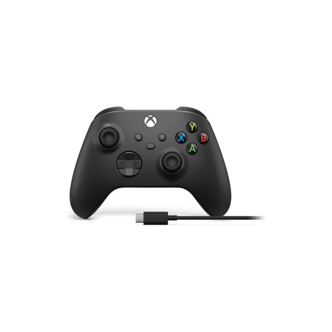 MICROSOFT XBOX Wireless Controller + USB-C Kabel Black — image 1