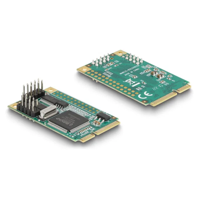 Mini PCIe Karte full size zu 2 x Seriell RS-232 D-Sub 9 Pin — image 2