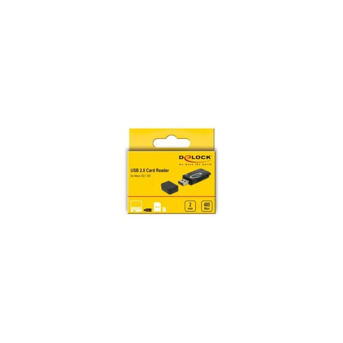 Mini USB 2.0 Card Reader mit SD und Micro SD Slot — image 3