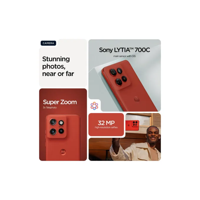Motorola Edge Neo 60 5G 12+256GB PANTONE poinciana — image 6