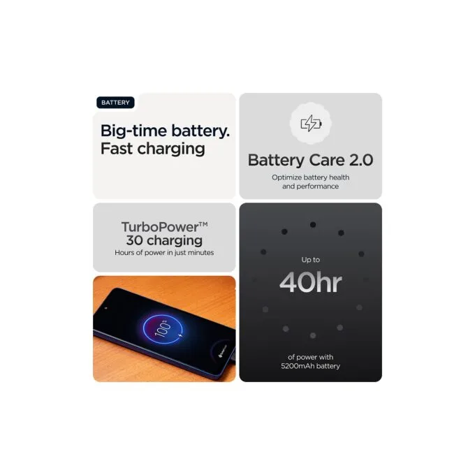Motorola g56 Dual Sim 8RAM 256GB 5G pantone black oyster — image 8