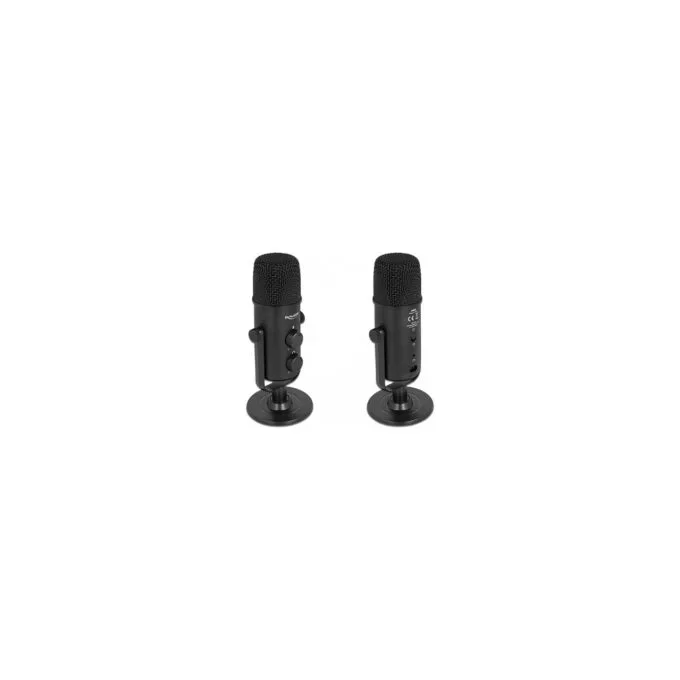 Multifunktionales Doppelkapsel USB Mikrofon mit 3.5 mm Klinken Kopfhöreranschluss und Lautstärkeregler + Quick-Mute F... — image 3