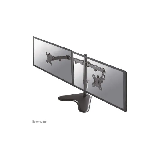 Neomounts FPMA-D550DDBLACK Tischhalterung für zwei Flachbildschirme bis 32' 8KG — image 1