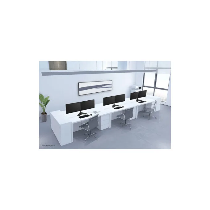 Neomounts FPMA-D550DDBLACK Tischhalterung für zwei Flachbildschirme bis 32' 8KG — image 8