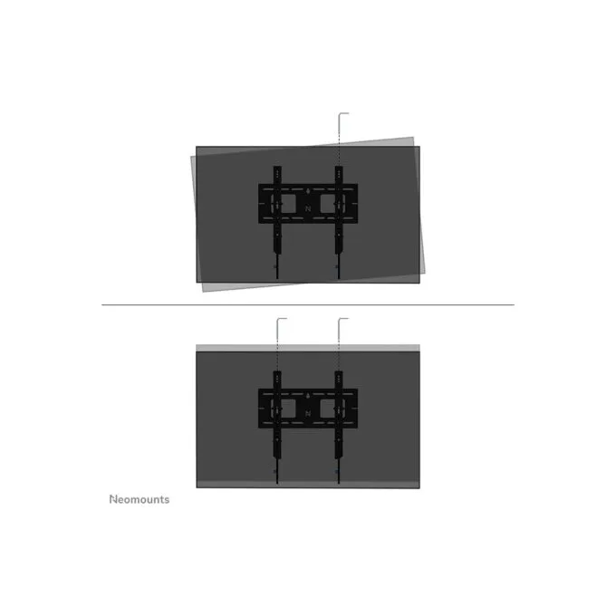 Neomounts LEVEL-750 - Befestigungskit - für TV - schwerlast - verriegelbar - Stahl - Schwarz - Bildschirmgröße: 109-1... — image 11