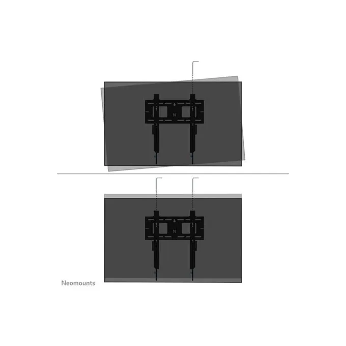 Neomounts LEVEL-750 - Befestigungskit - für TV - schwerlast - verriegelbar - Stahl - Schwarz - Bildschirmgröße: 81.3-... — image 12