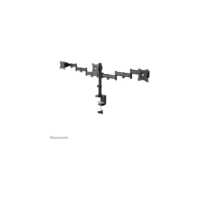NEOMOUNTS SELECT Flat Screen Desk mount 10-27Zoll clamp grommet 3 screens 24kg Black — image 2