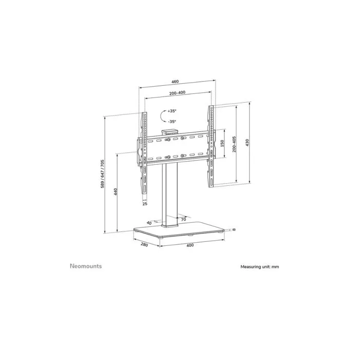 Neomounts TV Desk Stand — image 12
