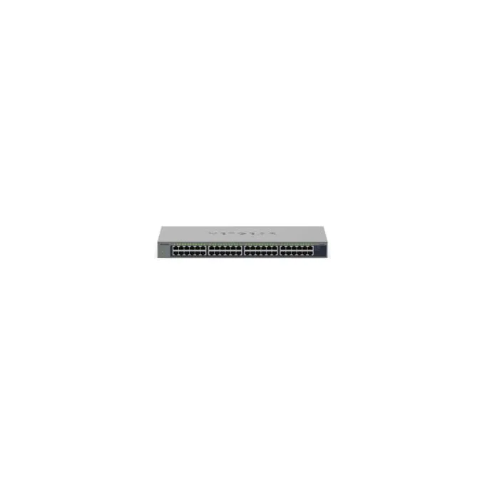 NETGEAR GS748 - Switch - unmanaged - 48 x 10 100 1000 - Desktop. wandmontierbar — image 1