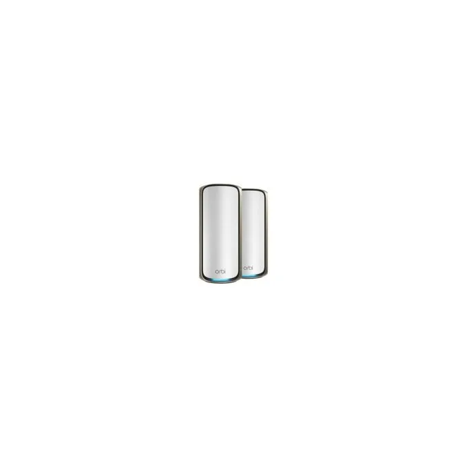 NETGEAR Orbi 970 series Quad-Band WiFi 7 Mesh System White 27Gbps 2 pieces 1year — image 1