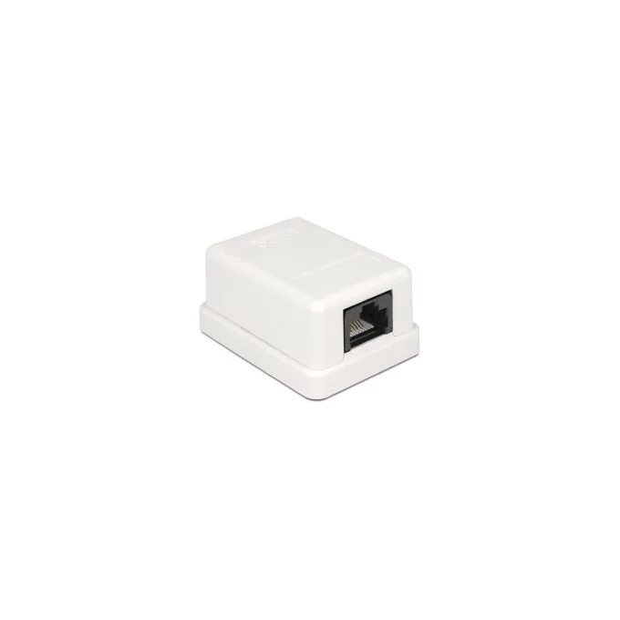 Netzwerk Anschlussdose 1 Port Cat.6 kompakt UTP — image 1