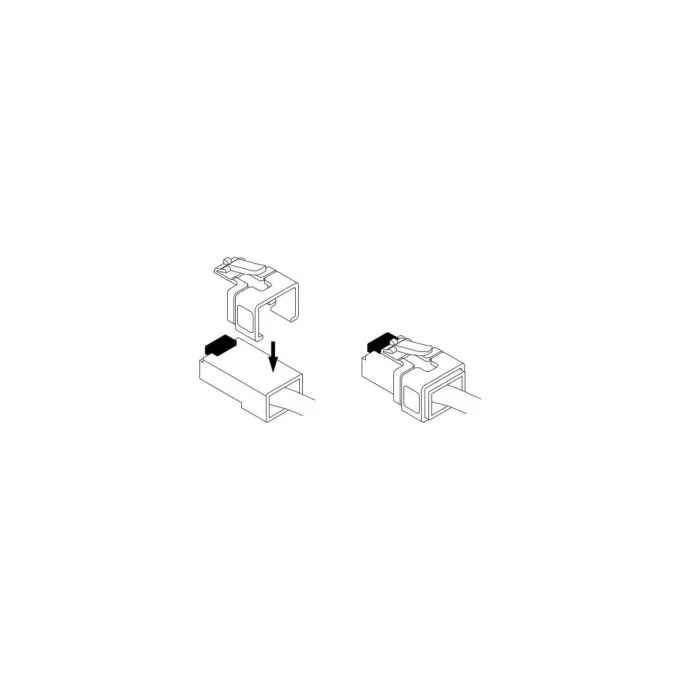 Netzwerk RJ45 Reparatur Clip 40 Stück S — image 3