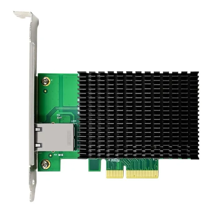 Netzwerkadapter GNC-0210 10-Gigabit PCIe 1xRJ45 sw — image 2