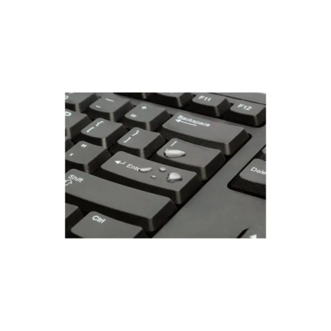 Keyboard Genius KB-100, USB wired EN layout black — image 6