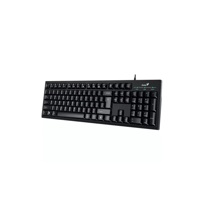 Keyboard Genius KB-100, USB wired EN layout black — image 1