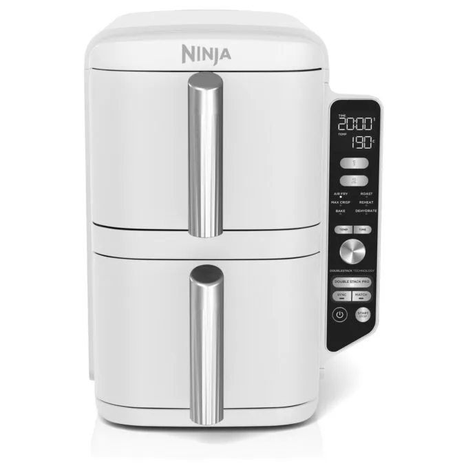 Ninja SL400EUWH Double Stack XL 9.5L Heißluftfritteuse Weiß — image 2