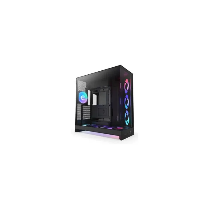 NZXT H9 FLOW RGB+ (2025) All Black MidiTower CM-H92FB-P1 — image 1