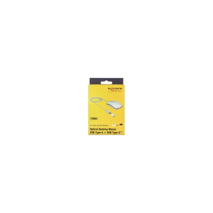 Optische 4-Tasten USB Typ-A + USB Type-CTM Desktop Maus — image 4