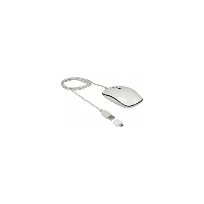 Optische 4-Tasten USB Typ-A + USB Type-CTM Desktop Maus — image 1