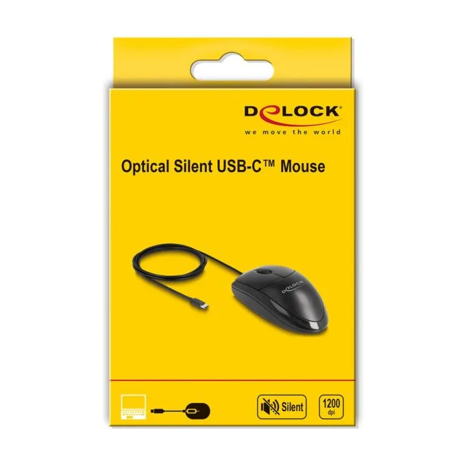 Optische USB Type-CTM Desktop Maus - Lautlos — image 3