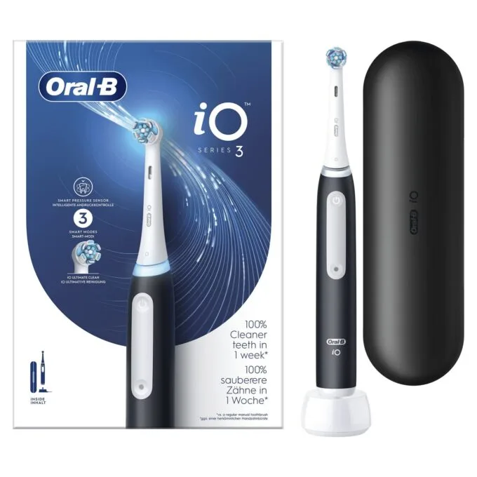 Oral-B iO Series 3N Matt Black inkl. Reiseetui — image 1