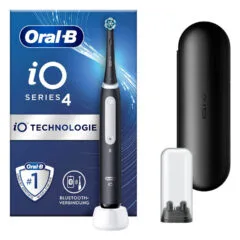 Oral-B iO Series 4 Matt Black mit Reiseetui