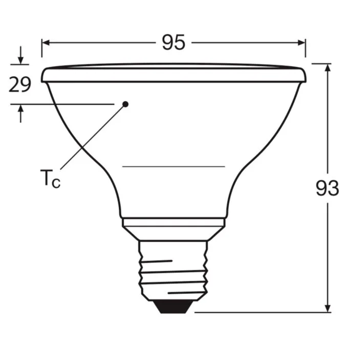 Osram PAR307536 DIM 10W 927 E27 P LED Reflektorlampe 633 lm 2700K E27 dimm — image 7