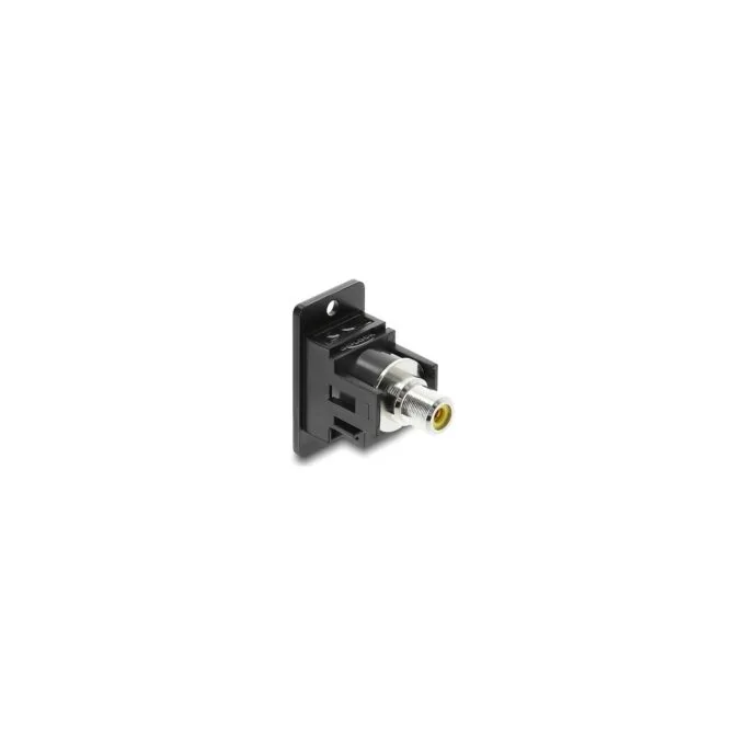 Panel Mount Cinch Buchse zu Cinch Buchse gelb schwarz — image 2