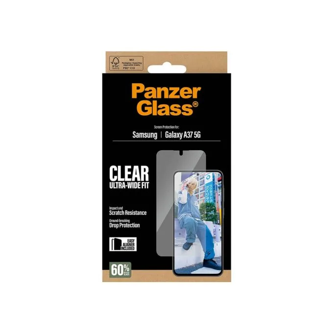 PanzerGlass Displayschutz Samsung Galaxy A37 Ultra-Wide Fit m. EasyAligner — image 2