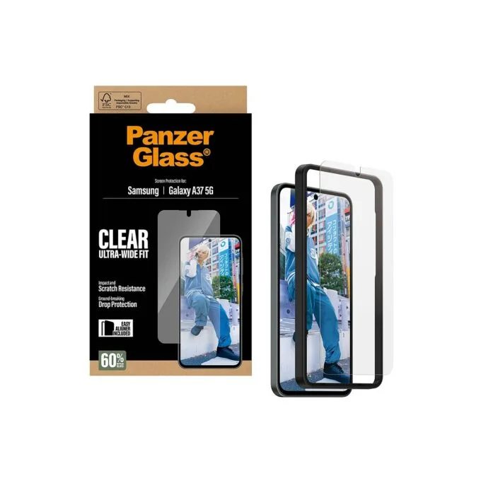 PanzerGlass Displayschutz Samsung Galaxy A37 Ultra-Wide Fit m. EasyAligner — image 4