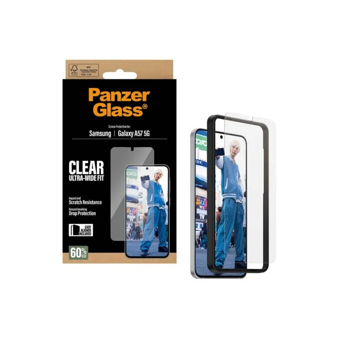 PanzerGlass Displayschutz Samsung Galaxy A57 Ultra-Wide Fit m. EasyAligner — image 2