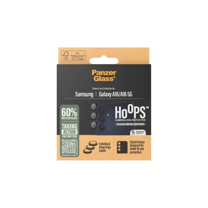 PanzerGlass Hoops Black Lens Protector Samsung A16 — image 3