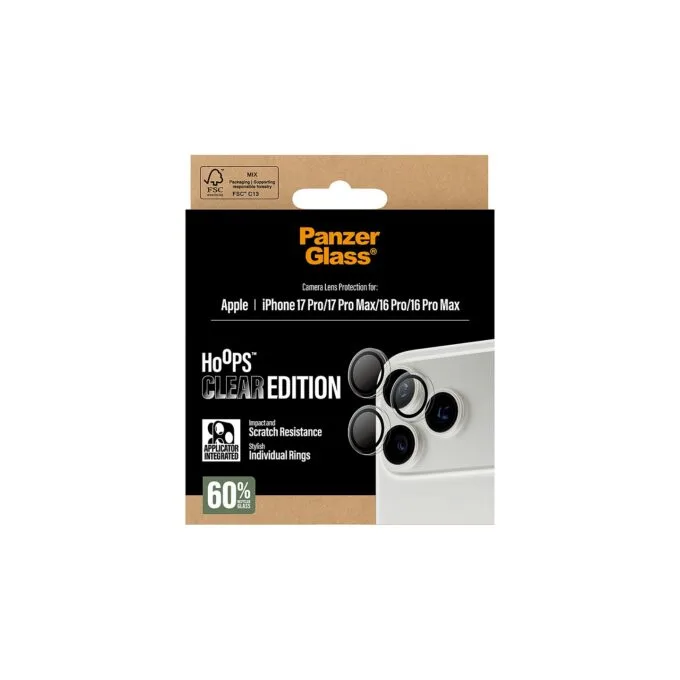 PanzerGlass Hoops clear iPhone 17 Pro Pro Max 16 Pro Pro Max — image 3