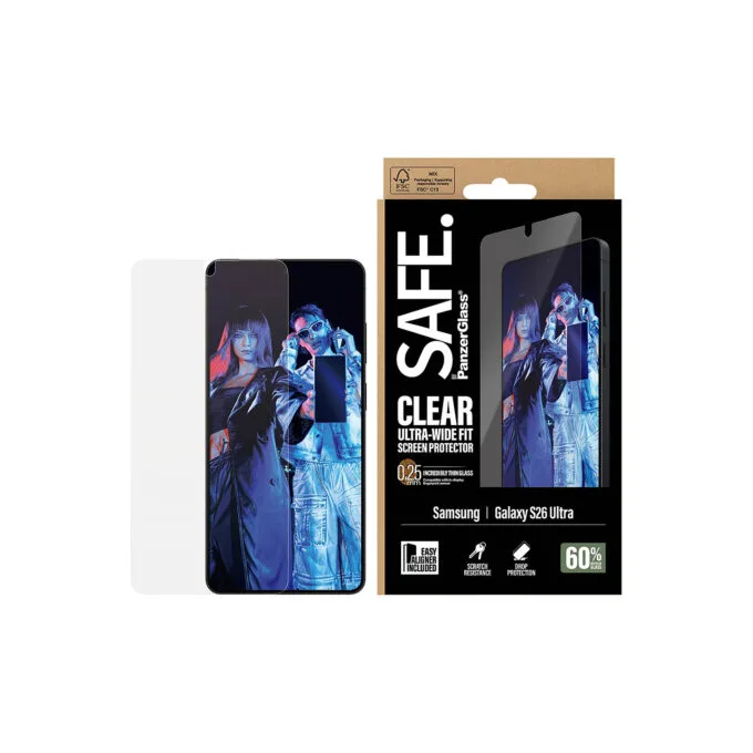 PanzerGlass SAFE Displayschutz Samsung Galaxy S26 Ultra Ultra-Wide Fit — image 2